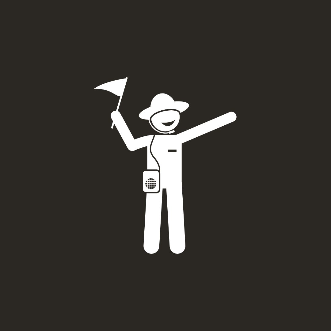 Multilingual guide icon